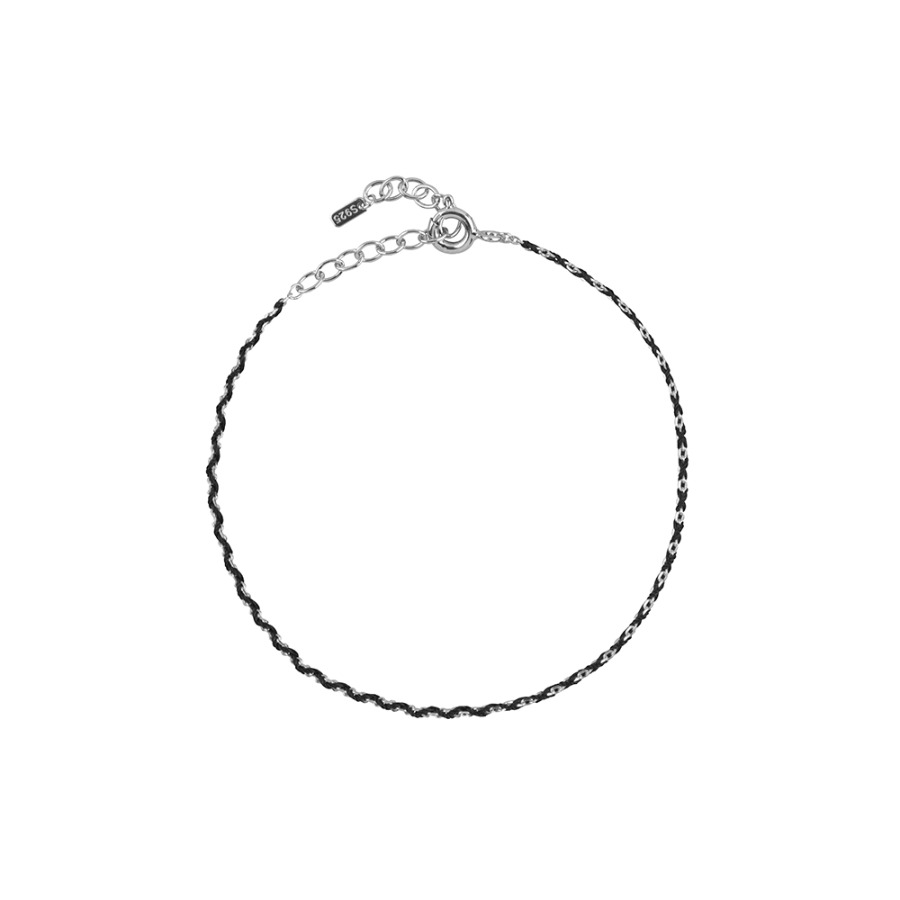Silky Sliver Chain Bracelet ( S 925 )