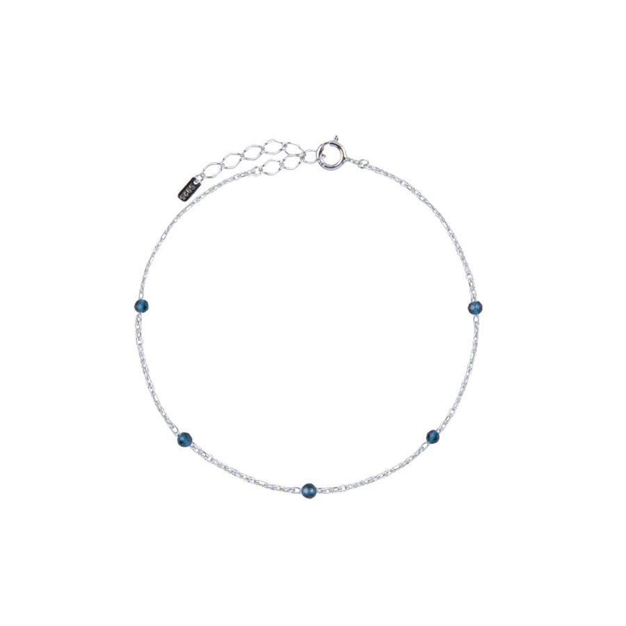 Blue d Sliver Bracelet ( S 925 )
