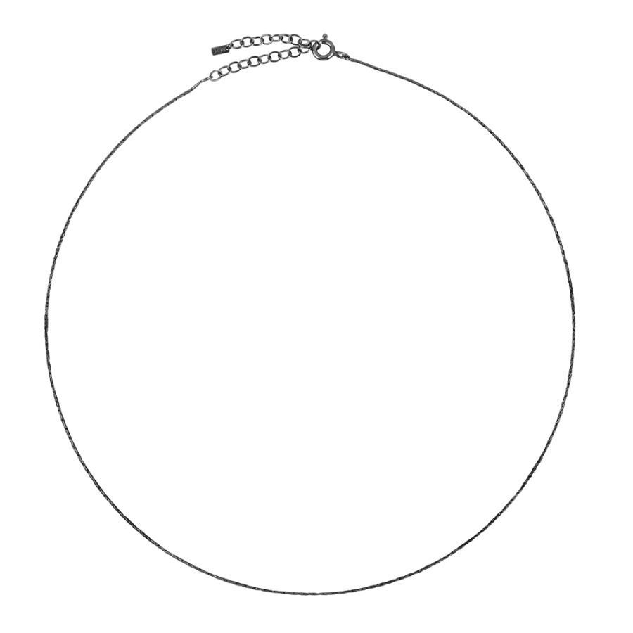 Round Chain Necklace ( S 925 )