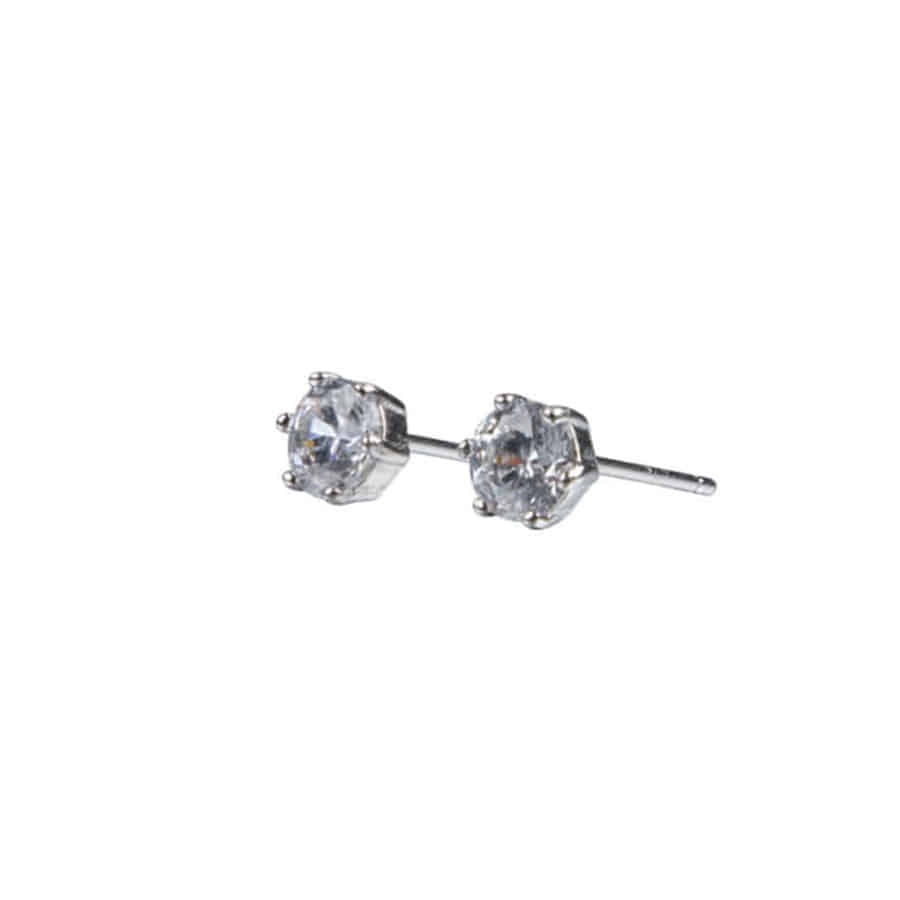 Shallow Round Js2 Earring ( S 925 )